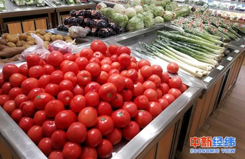 上周食用農產品價格漲幅回落，生產資料價格漲幅持平